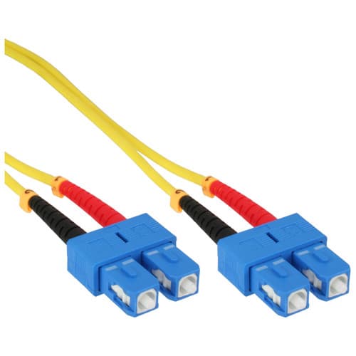 Inline® Lwl Duplex Kabel, Sc/Sc, 9/125µm, Os2, 15m