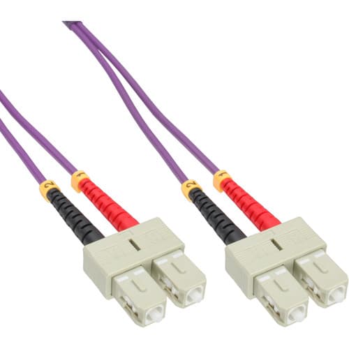 Inline® Lwl Duplex Kabel, Sc/Sc, 50/125µm, Om4, 3m