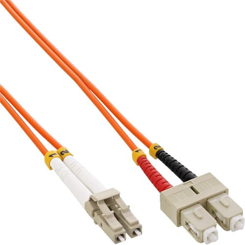 Inline® Lwl Duplex Kabel, Lc/Sc, 50/125µm, Om2, 5m