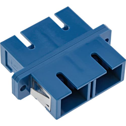 Inline® Lwl Kupplung, Duplex Sc/Sc, Singlemode, Blau, Keramik-Hülse, Zum Einbau
