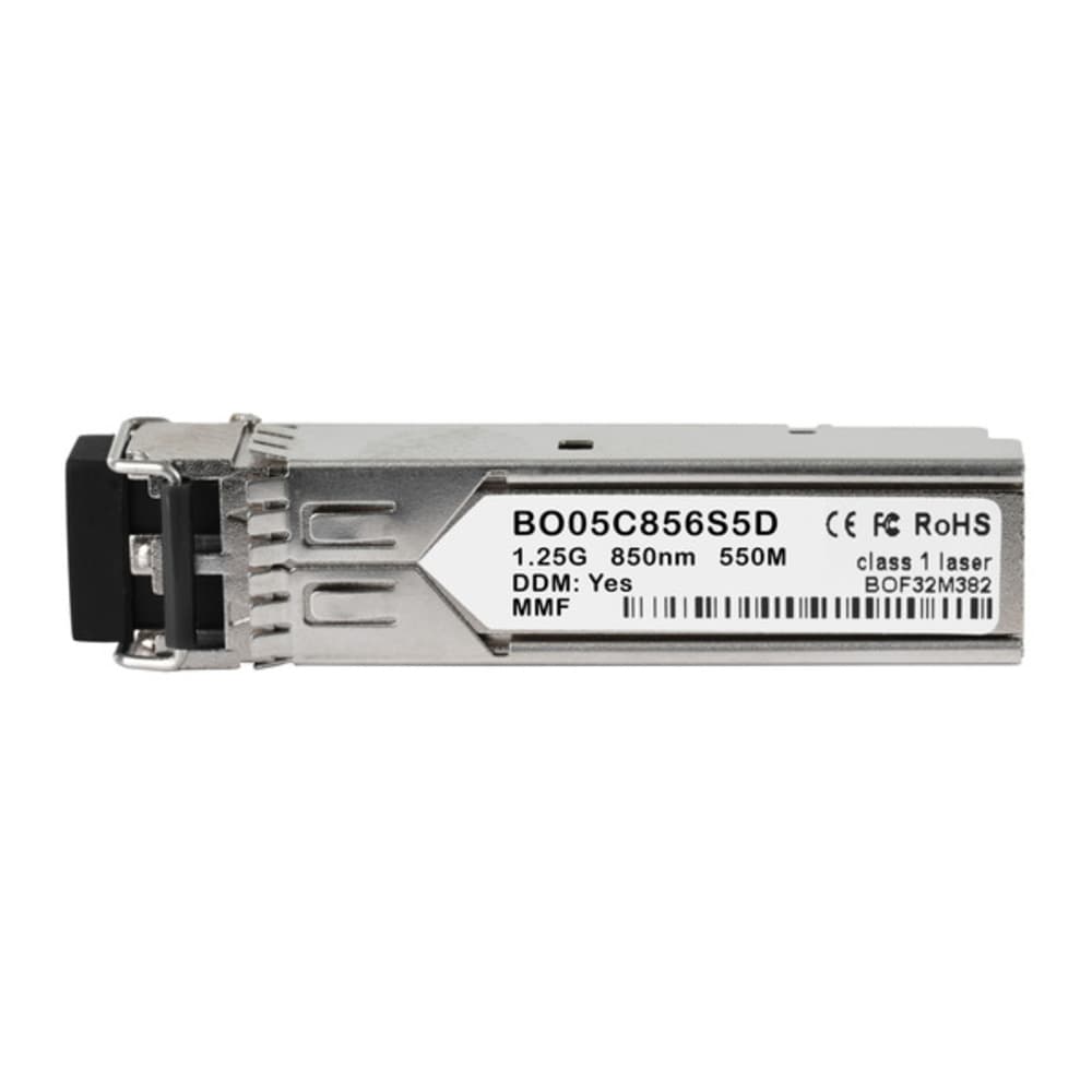 Sfp Transceiver Sfp Gigabit Ethernet, Mm, 1000sx, 550m, 850nm, Lc Dplx, Ddm - 1 Vpe = 10 St�Ck