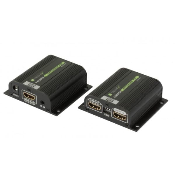 Hdmi Extender Über Cat.6/6a/7 Mit Poe, (40m)