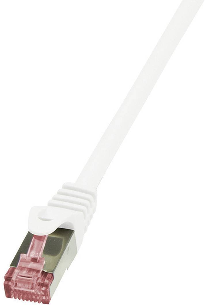 Logilink Patchkabel Cat6 S/Ftp Awg27 Pimf 5,00m Weiß