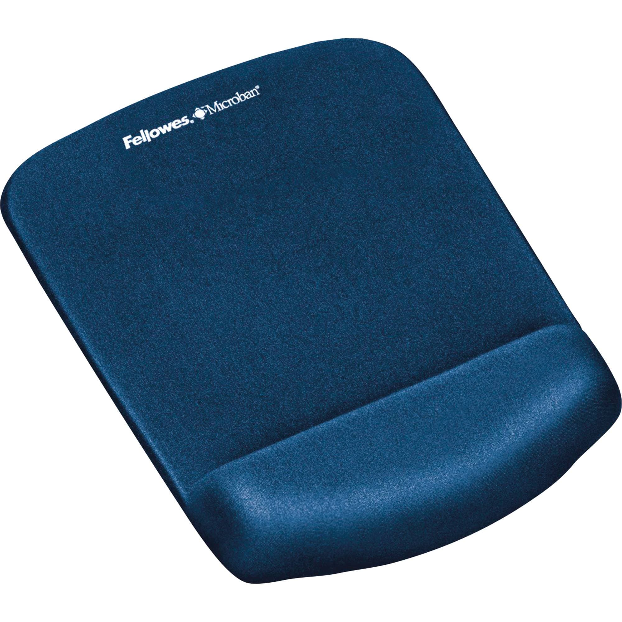 Fellowes Mauspad-Handgelenkauflage Plushtouch Blau