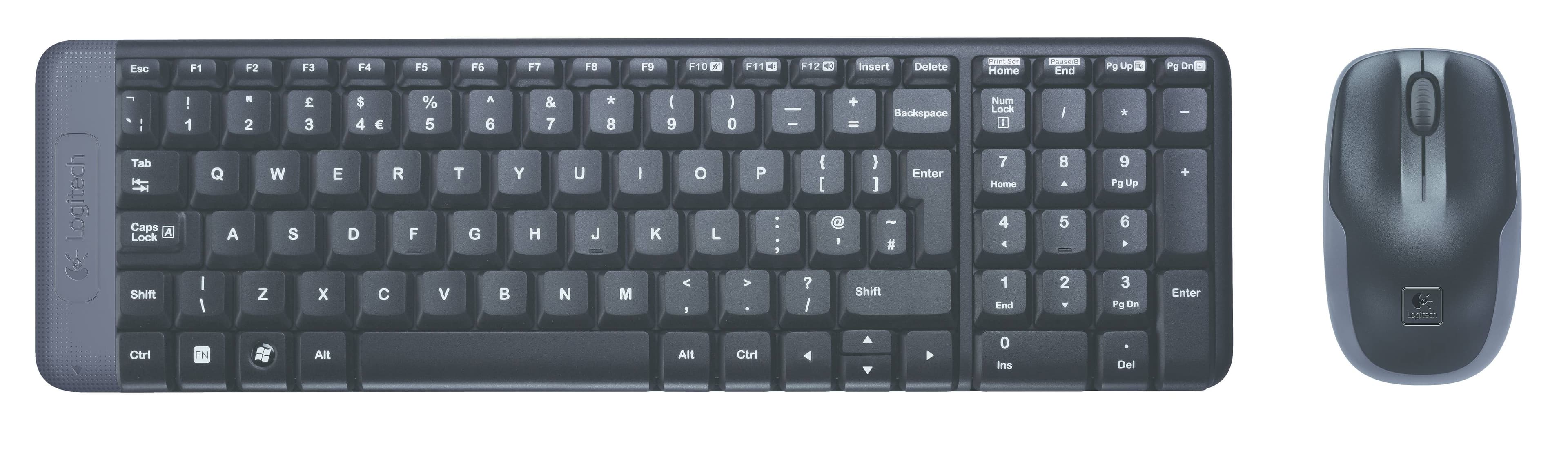Lgn Logitech Mk220 Wireless Desktopset Us Layout