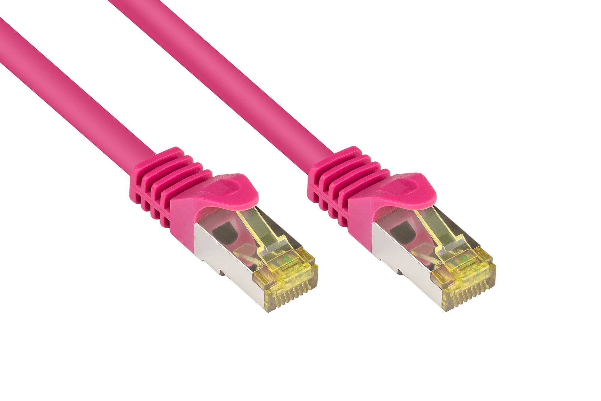 Good Connections Patchkabel M. Cat.7 Rohk. Magenta 1,5m