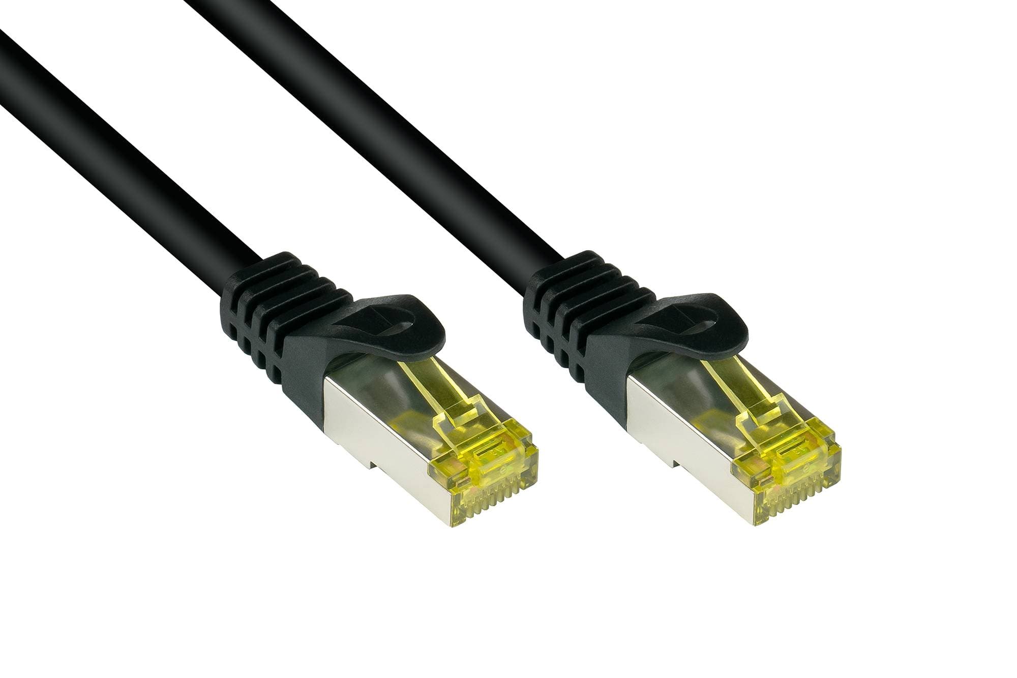 Good Connections Patchkabel M. Cat.7 Rohk. Schwarz 15m