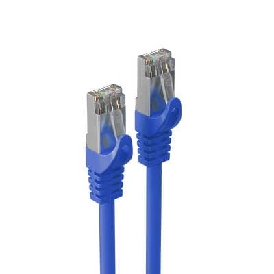 Shiverpeaks Rj45 Patchkabel S/Ftp, Cat7 Lszh 7,5m Blau