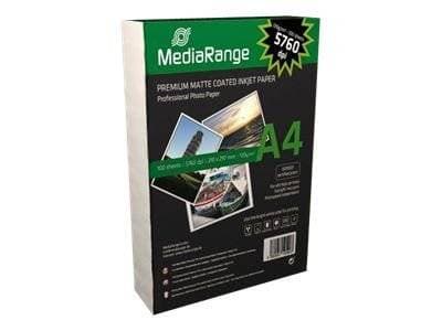 Mediarange Papier Inkjet Matt A4 130g 100 Blatt