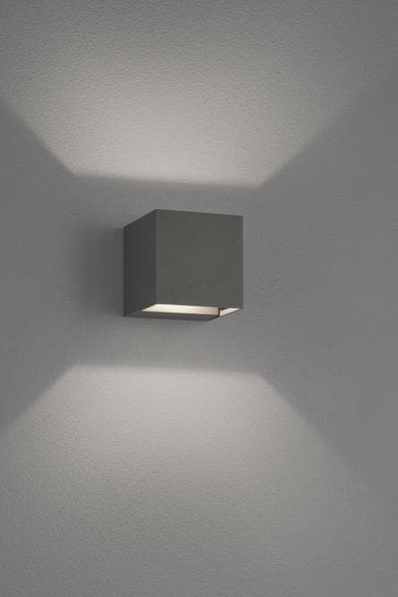 Trio Wandl. Adaja Grafit Ip54 226860242 6w 3000k 480lm Lichtaustr.Verstellbar