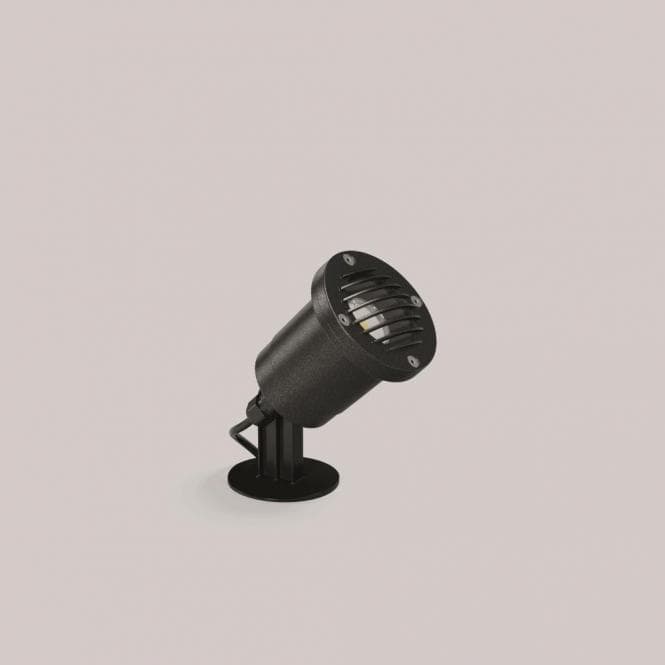 Rzb Gartenstrahler Ip55 Par16 Inkl Led Gu10 4,4w 3k M.Erdspieß,3m Zultg,Lamelle